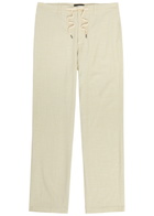 Paige Tiano Straight-leg Trousers Cream