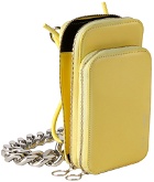 KARA Yellow Duplex Phone Case Bag