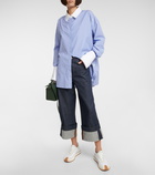 Loewe - High-rise cropped jeans