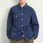 Human Made Men's Denim Coverall Jacket in Indigo