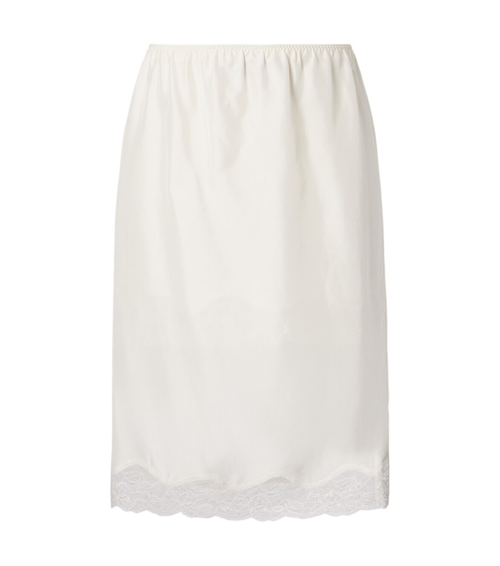 Photo: Dorothee Schumacher Playful Volumes silk midi skirt