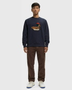 Edmmond Studios DUCK HUNT Blue Mens Sweatshirt