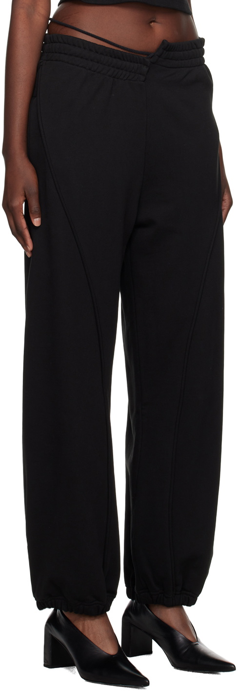 SRVC Black Service Lounge Pants