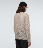 Gucci - Long-sleeved lace shirt