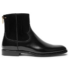 Dolce & Gabbana - Polished-Leather Chelsea Boots - Men - Black