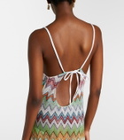 Missoni Zigzag lamé maxi dress
