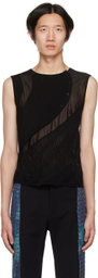 PONDER.ER SSENSE Exclusive Black Pote Tank Top