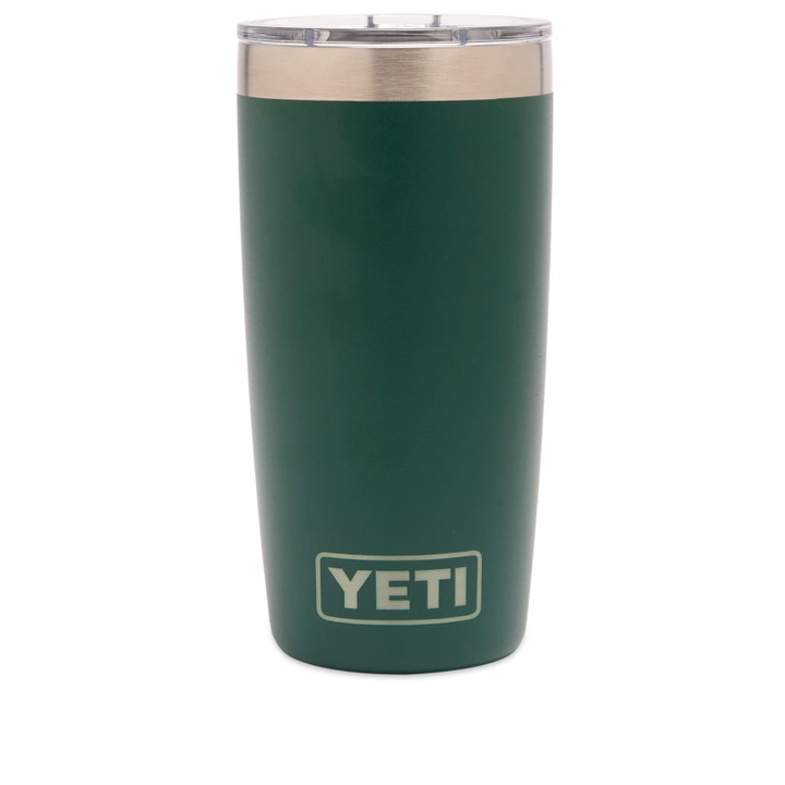 Photo: YETI 10oz Rambler Tumbler in Black Forest Green 
