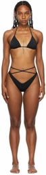 Blumarine SSENSE Exclusive Black Bikini