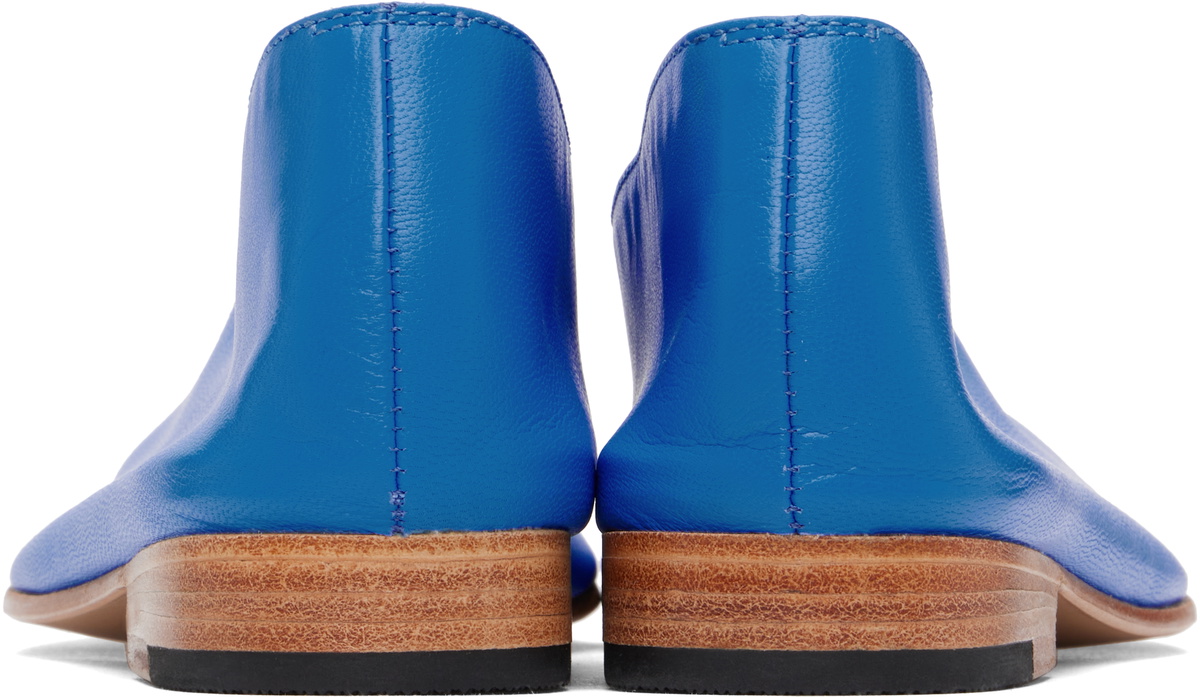 Martiniano Blue Glove Ballerina Flats