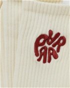 By Parra 1976 Logo Crew Socks White - Mens - Socks
