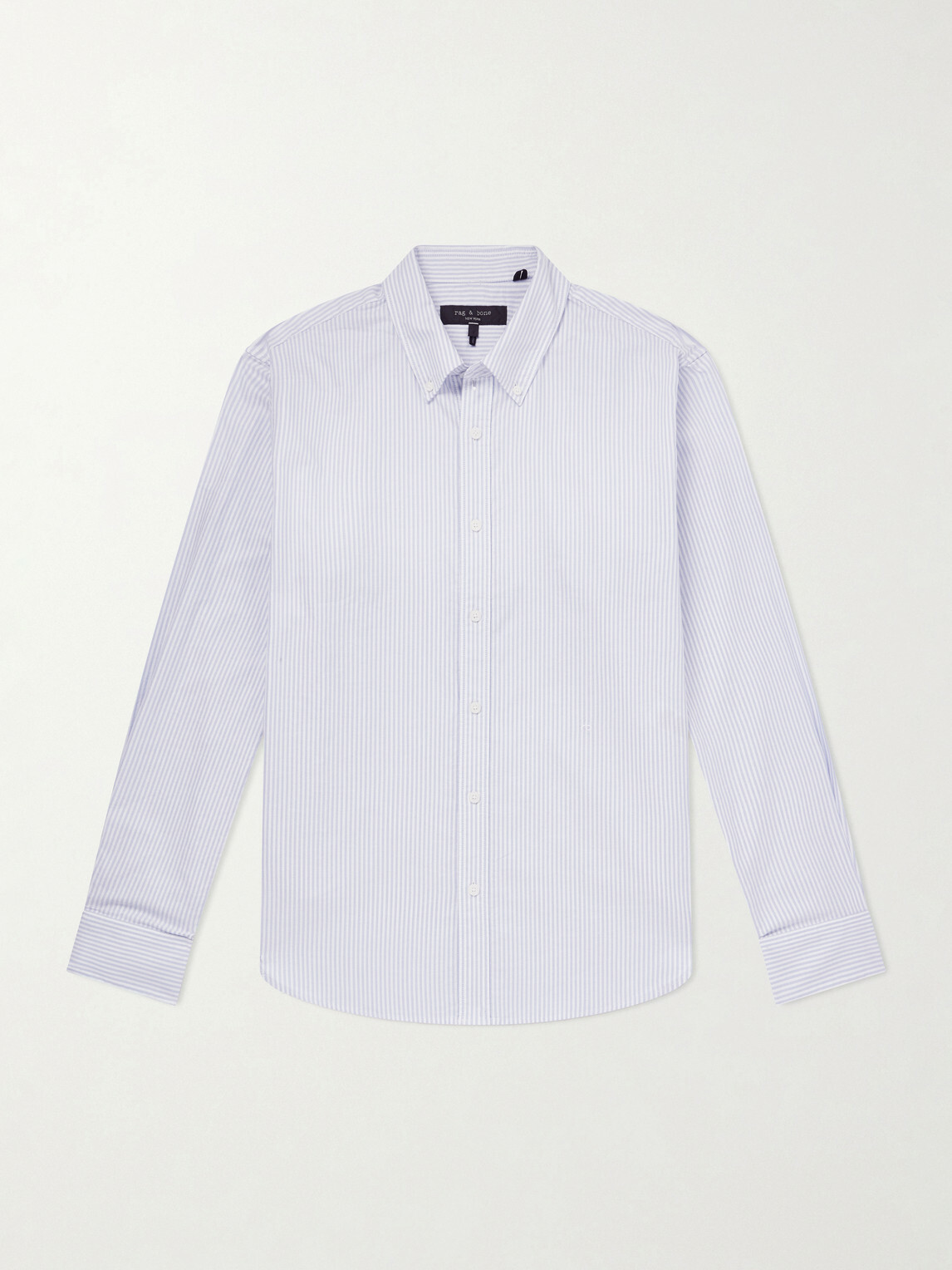 Rag & Bone - Button-Down Collar Cotton-Poplin Shirt - Blue