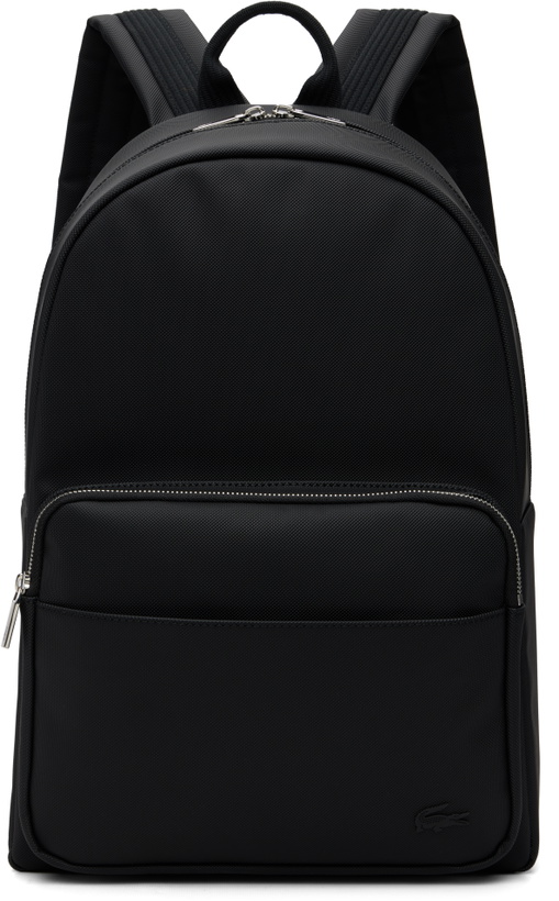 Photo: Lacoste Black Classic Backpack