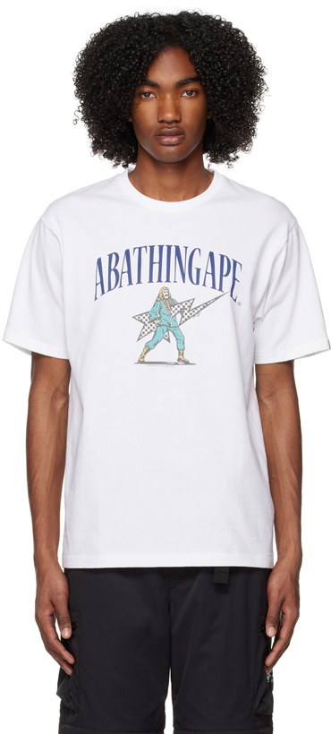 Photo: BAPE White Archive Graphic #2 T-Shirt