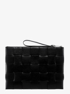Bottega Veneta Cassette Black Mens Clutch