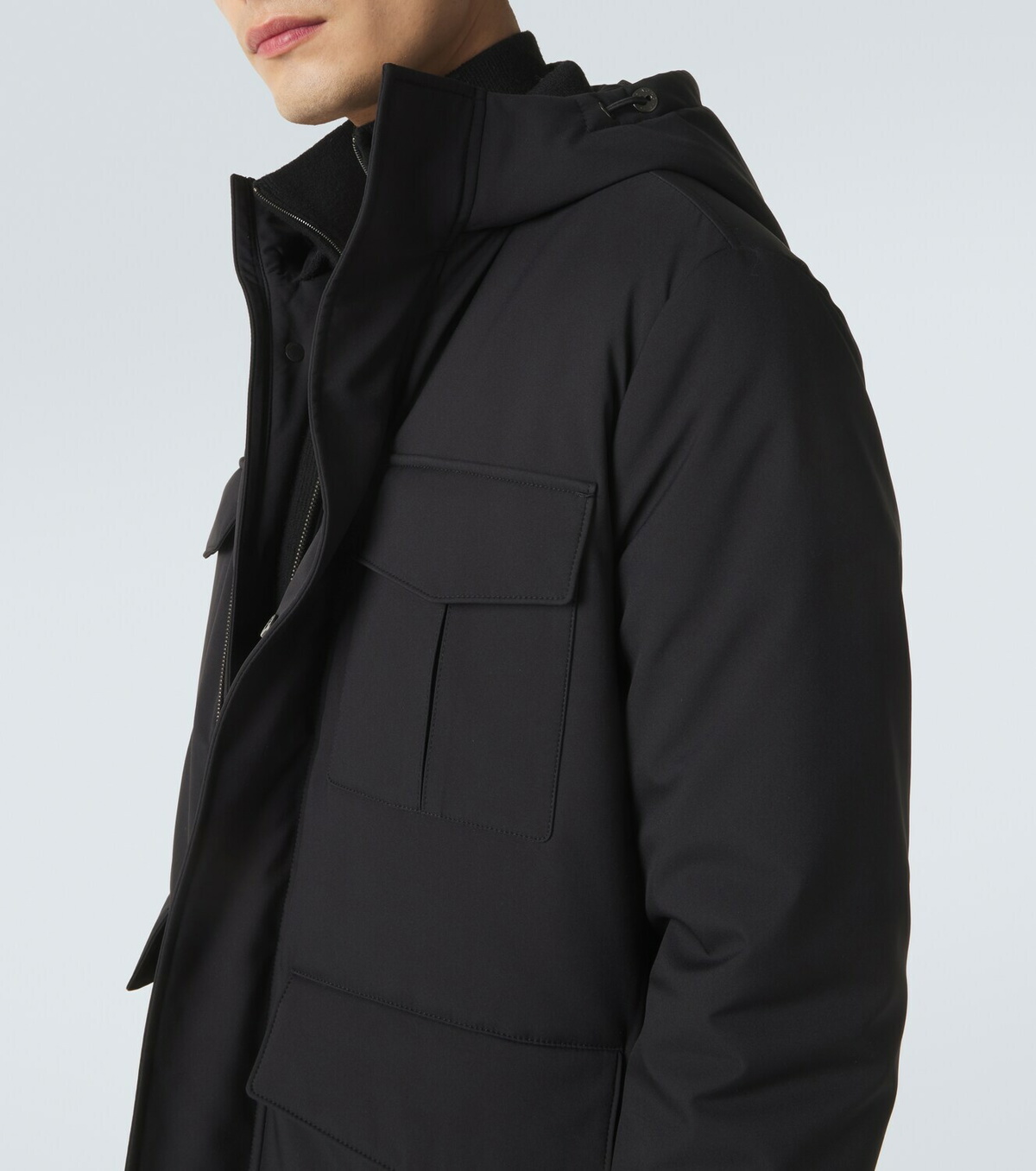 Agnona Hooded parka