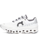 ON Men's Running Cloudmster Sneakers in All White