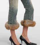 Balenciaga Low-rise capri jeans