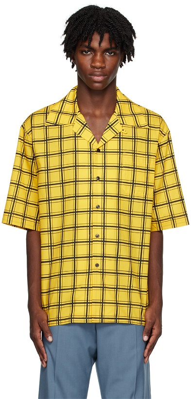 Photo: Marni Yellow Check Shirt