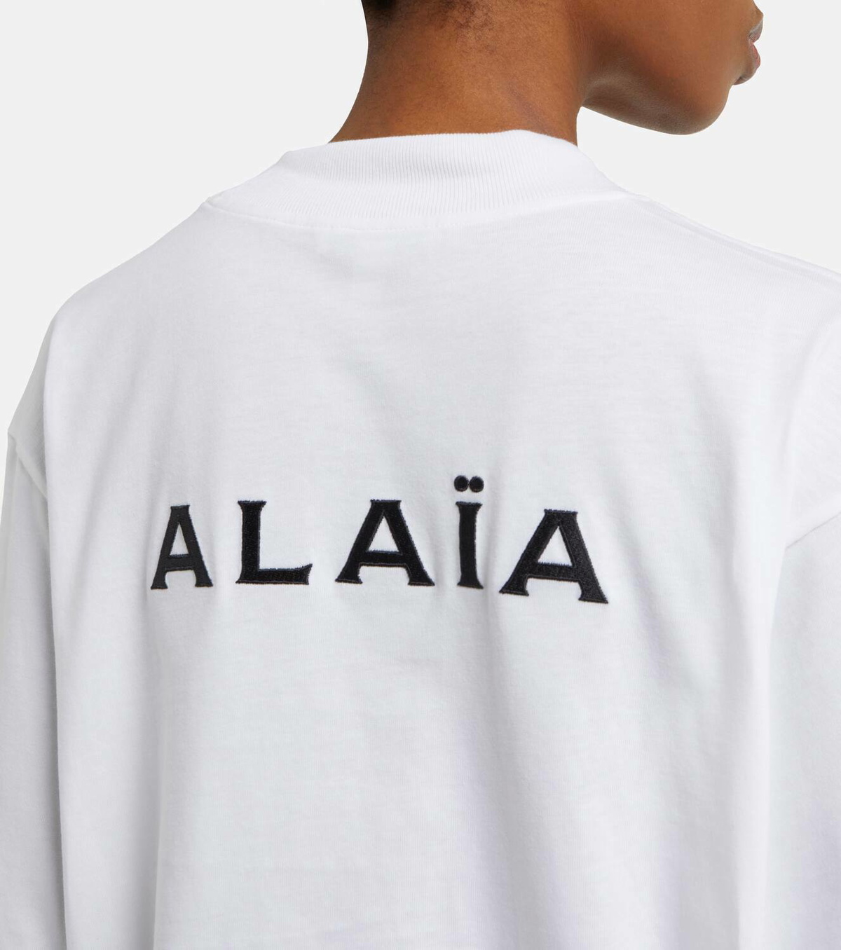 Alaïa Cotton jersey sweatshirt