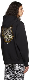 Kenzo Black The Year Of The Tiger Seasonal FZ Hoodie