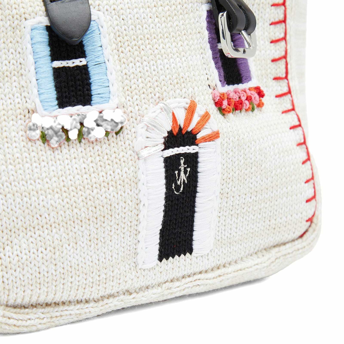 JW Anderson Women's House Mini Belt Tote in Off White 
