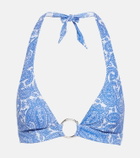 Heidi Klein Cap Mala halterneck bikini top