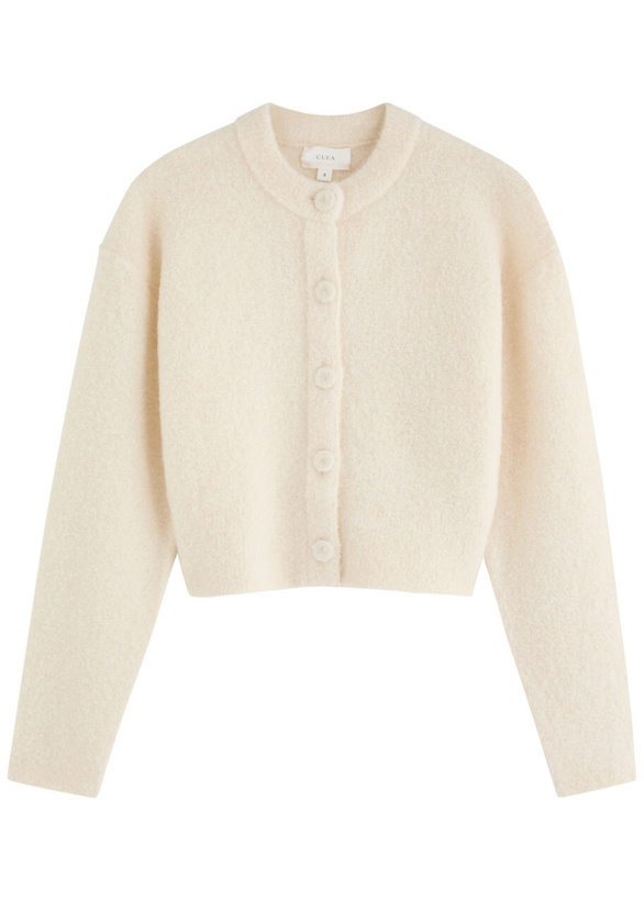 Photo: Clea Arthur Alpaca-blend Cardigan Cream