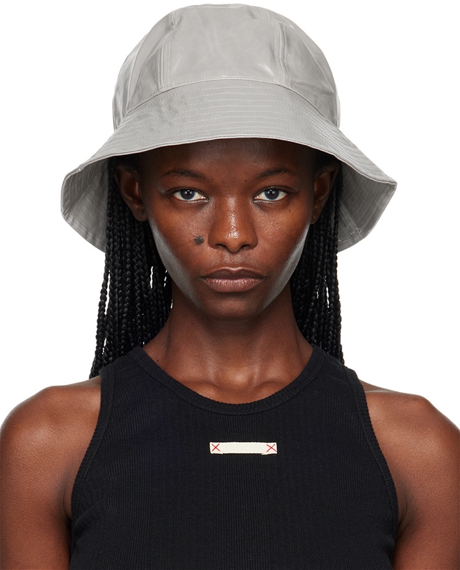 Photo: Song for the Mute SSENSE Exclusive Gray Bucket Hat