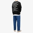 WTAPS Men's 05 Intarsia Motif Sweater in Black