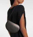 The Row Canteen leather crossbody bag