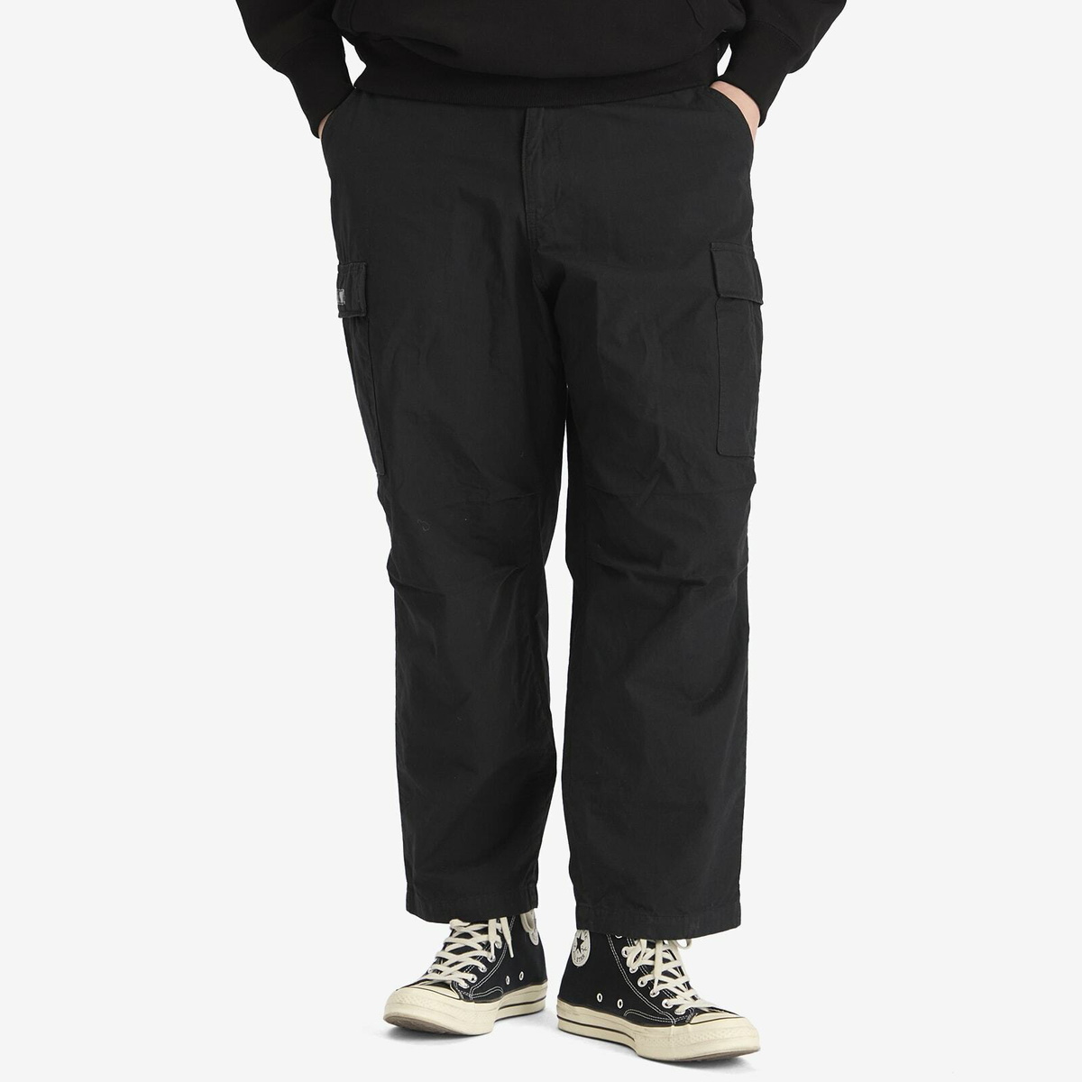 パンツ WTAPS Ripstop Cargo Pants Black 02 WTAPS Men's Ripstop Cargo Pants in Black WTAPS