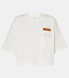 Bottega Veneta Intrecciato cotton jersey T-shirt