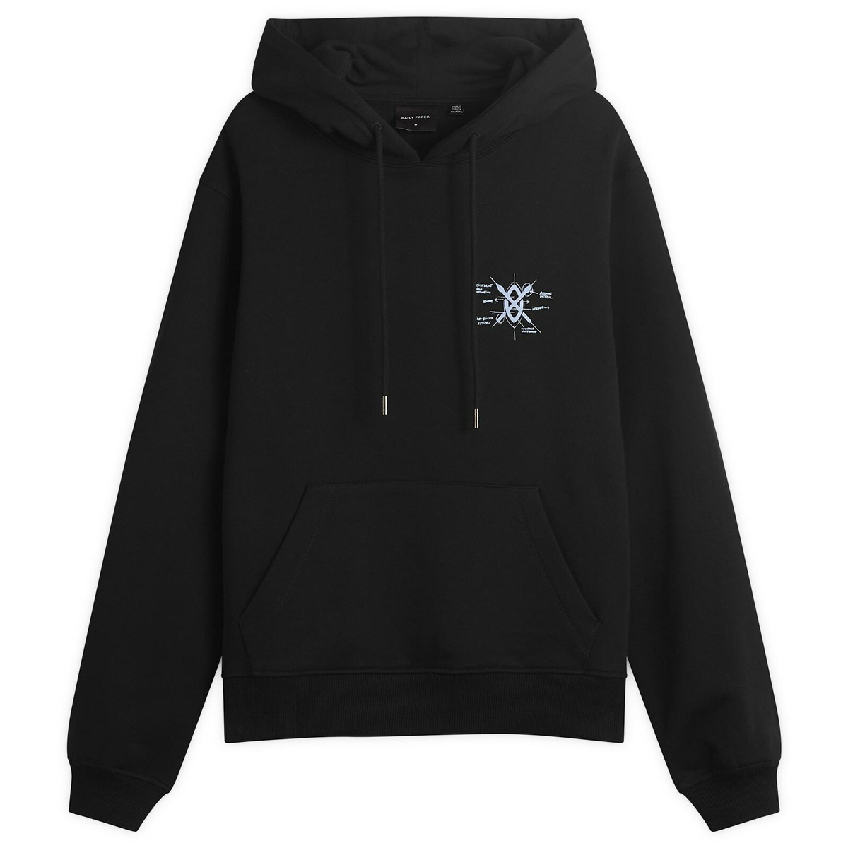 Daily Paper Men's Shield Evolution Hoodie in Black