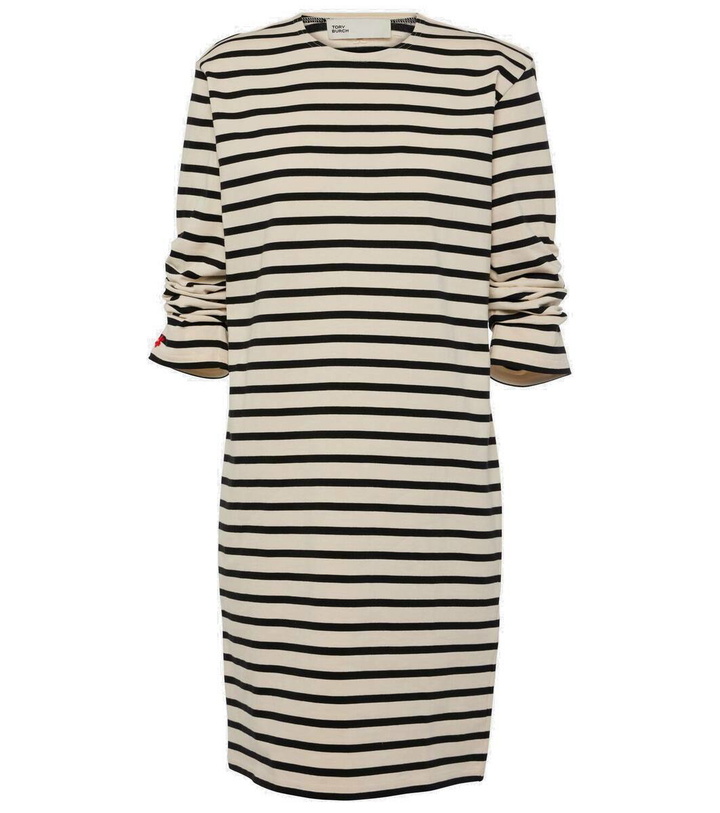 Photo: Tory Burch Striped cotton minidress