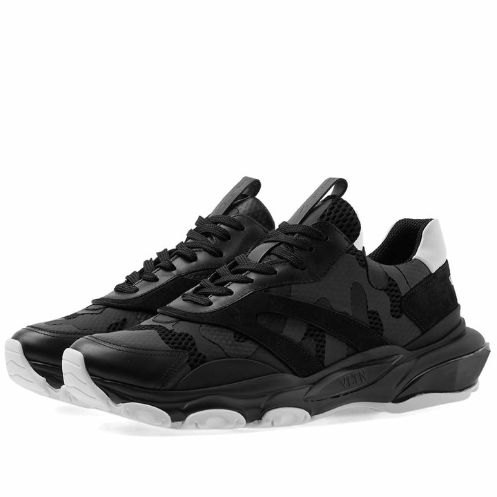 Photo: Valentino Tonal Camo Overlayed Bounce Sneaker