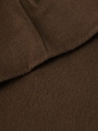 Officine Générale - Hamilton Slim-Fit Wool-Felt Overshirt - Brown