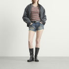 Martine Rose Women's Short Shorts in Blue Trucker Wash