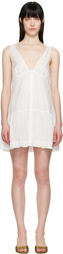 BEC + BRIDGE White Franka Minidress