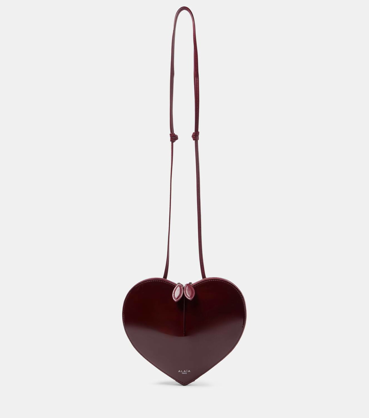 ショルダーバッグ・ポシェット Alaia Le Coeur Patent Leather Shoulder Bag ALAÏA Le Coeur patent-leather shoulder bag | NET-A-PORTER