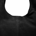 Mazi Untitled Flow Suede Tote Bag in Black 