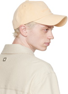 Wooyoungmi Orange Embroidered Cap