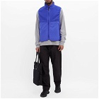 Adidas Men's Adventure Fleece Vest in Sonic Ink
