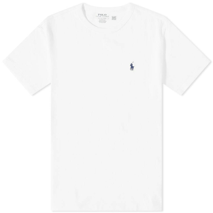 Photo: Polo Ralph Lauren Men's Heavyweight T-Shirt in White