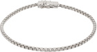 Tom Wood Silver Square Bracelet