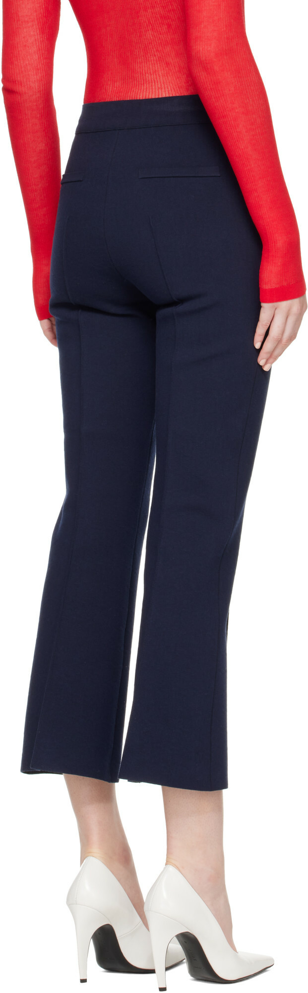 High Sport Blue Geo Kick Trousers