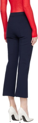 High Sport Blue Geo Kick Trousers