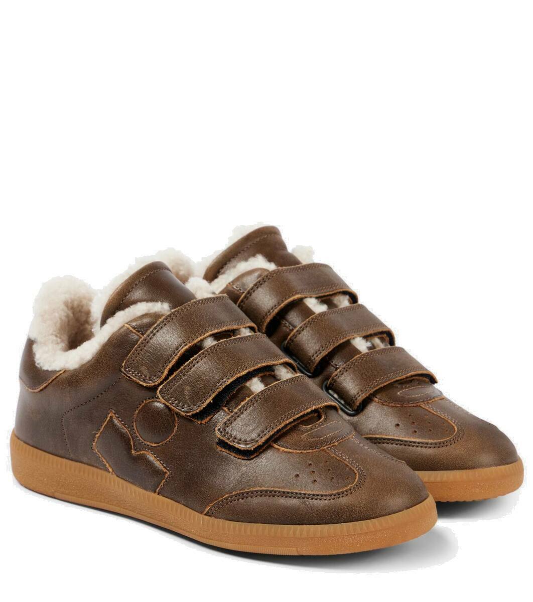 スニーカー Beth Gb Sneakers - Isabel Marant - Leather - White Beth Sneakers Woman white | ISABEL MARANT Official online store