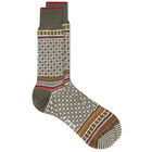 CHUP by Glen Clyde Company Silts Sock in Olive