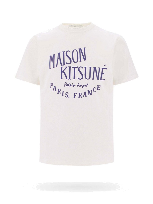 Photo: Maison Kitsune   T Shirt White   Mens